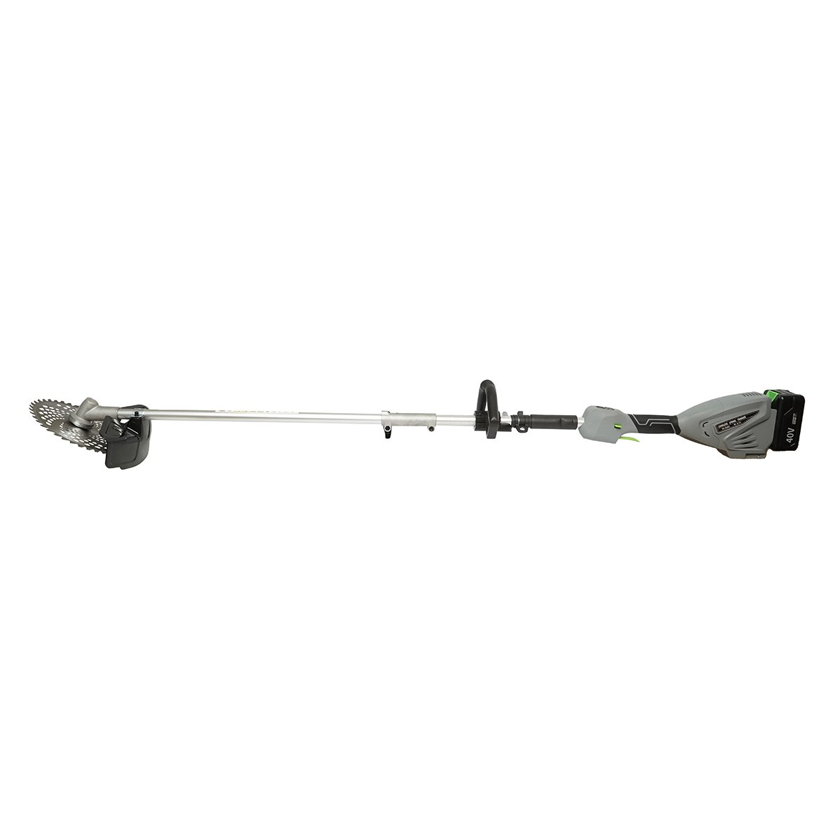 Motocoasa electrica multifunctionala 1500W, acumulator 40V/2Ah, viteza 8000 r/min, disc vidia si accesorii incluse
